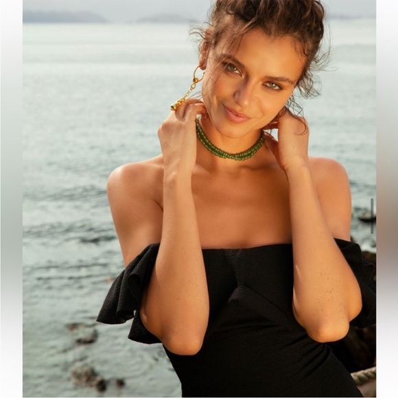 VIX Paula Hermanny Black Firenze Mini Dress - Picture 2 of 12